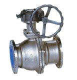 Van bi nối bích tay quay